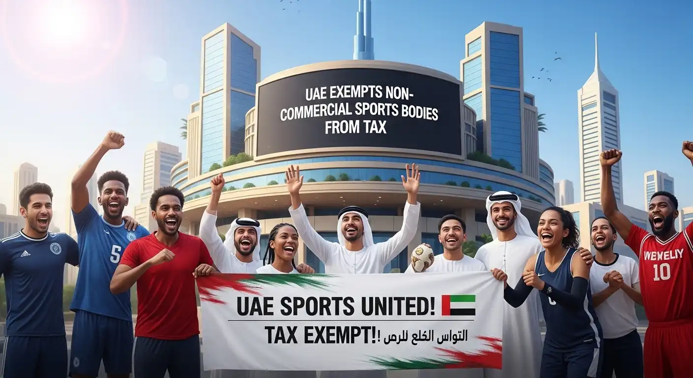 UAE Exempts Non-Commercial Sports Bodies from Tax