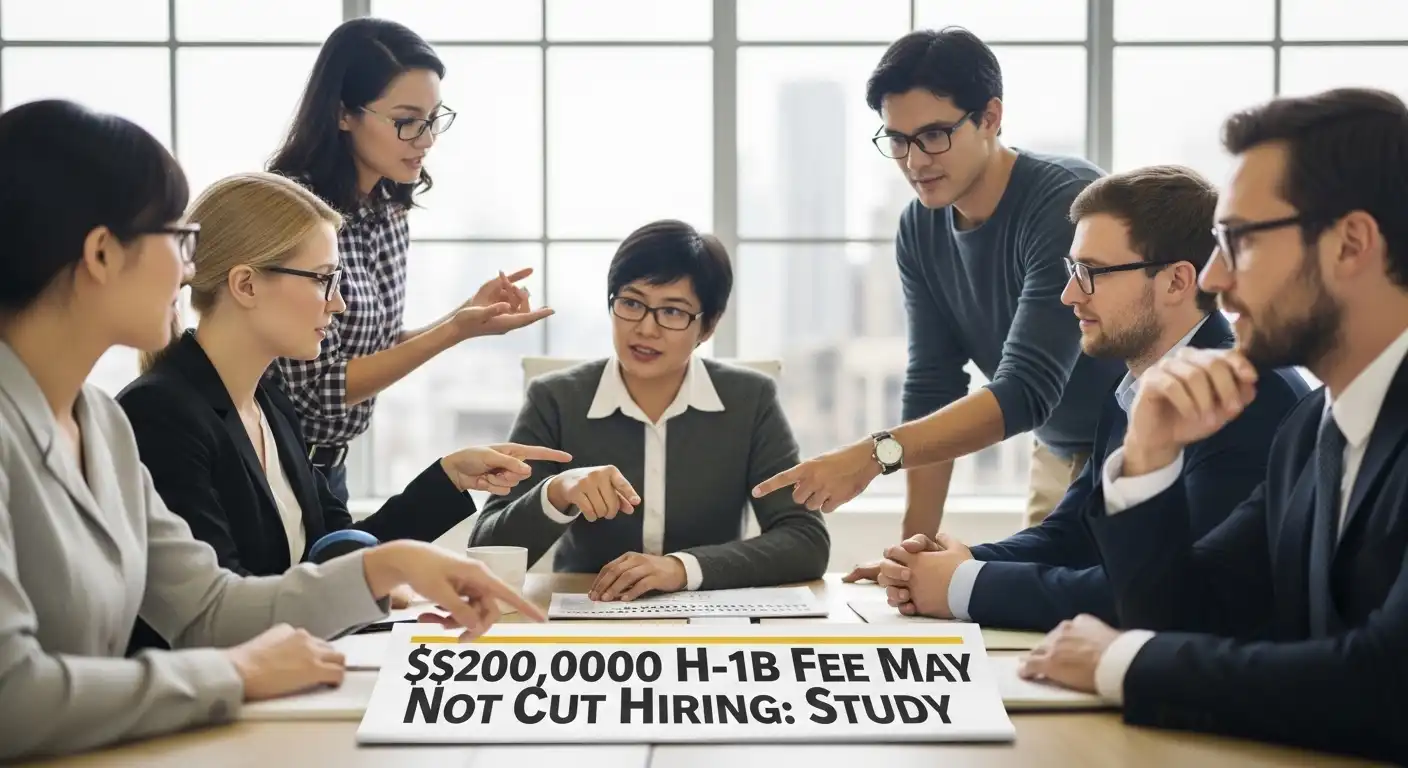 $200,000 H-1B Fee May Not Cut Hiring: Study