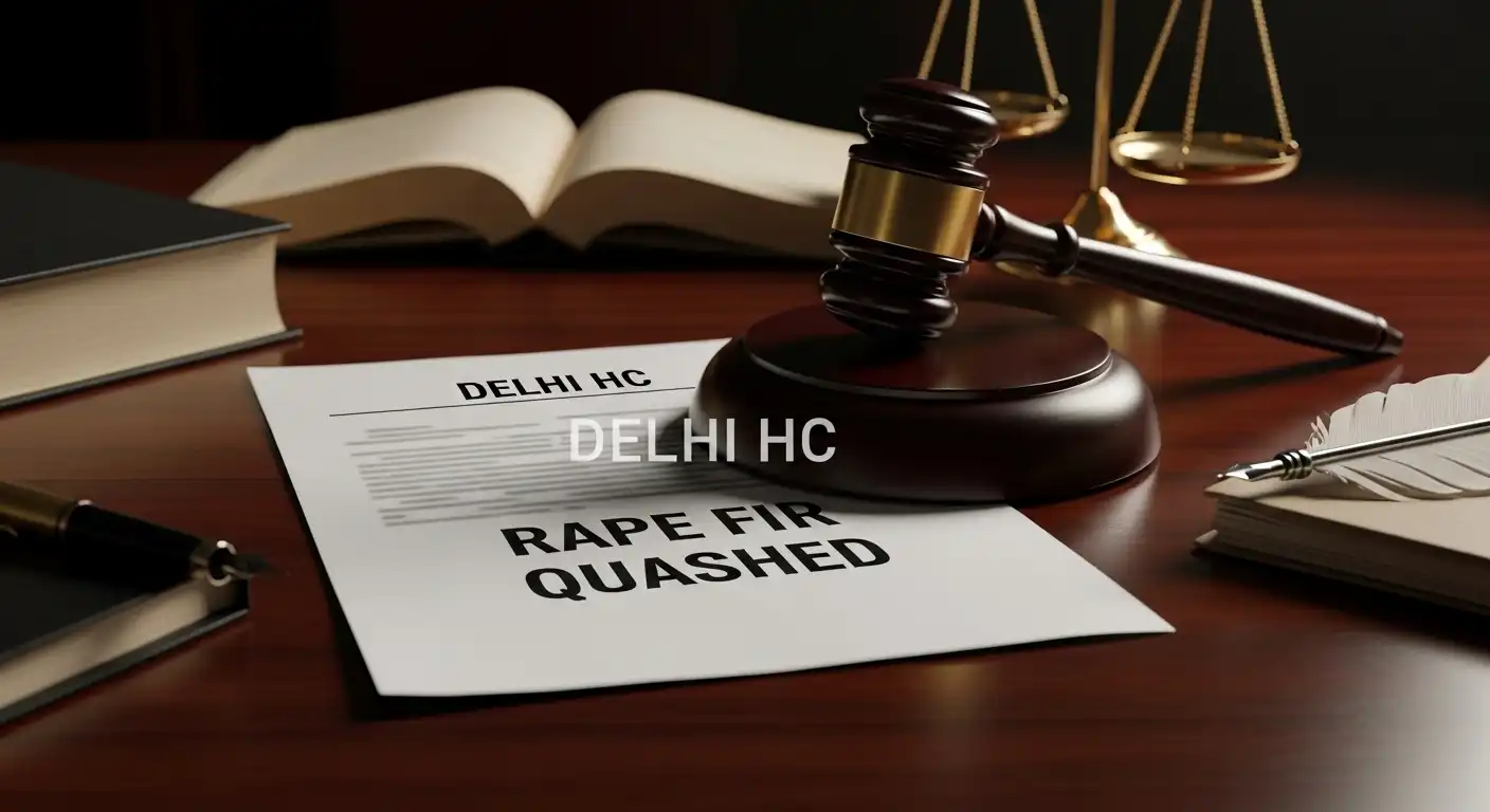 Delhi HC Quashes Rape FIR in Consensual Case