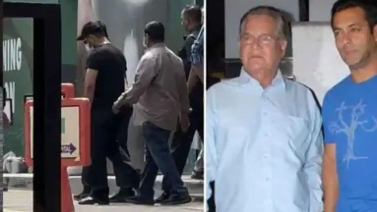 Salim Khan Hospitalised; Salman Visits in Mumbai