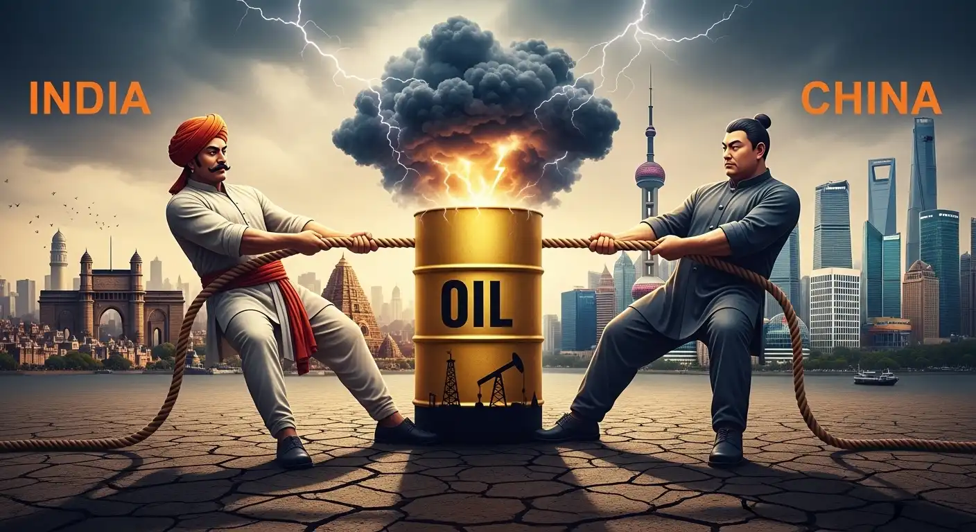 India vs China: Who Faces Bigger Oil Risk?