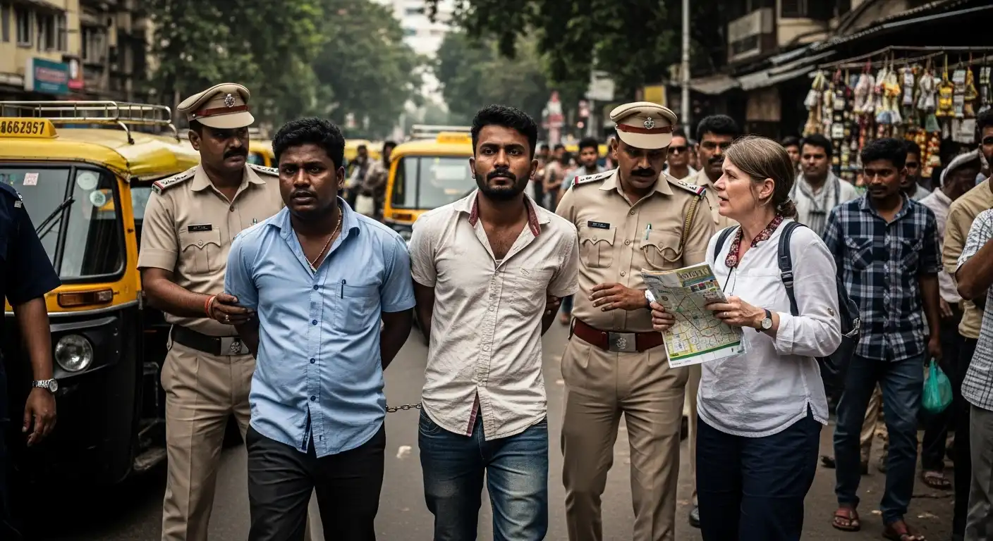 Two Arrested for Allegedly Stalking Tourist in Mumbai