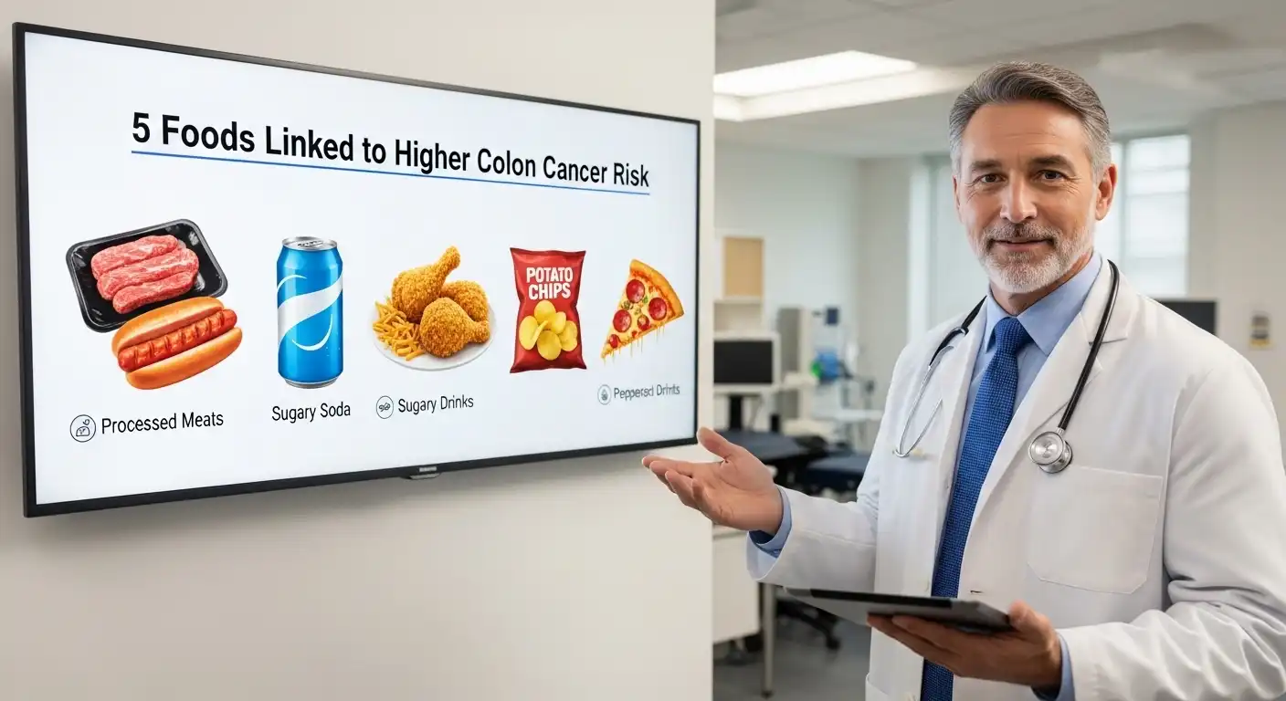 Doctor Lists 5 Foods Linked to Higher Colon Cancer Risk