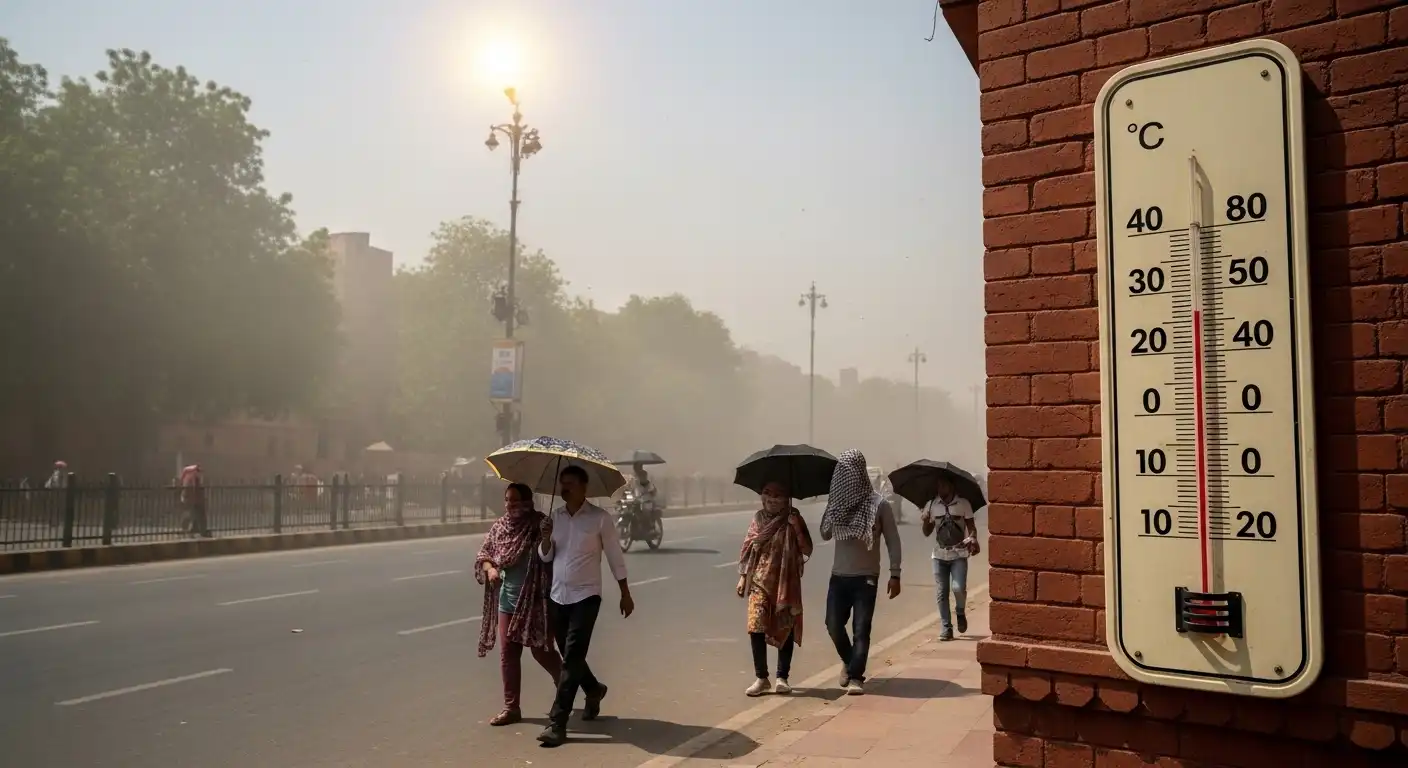 Delhi Temperature Crosses 35°C Early in March
