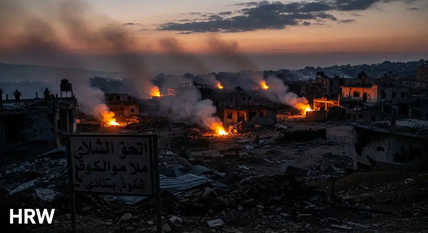 HRW alleges Israel used white phosphorus in Lebanon