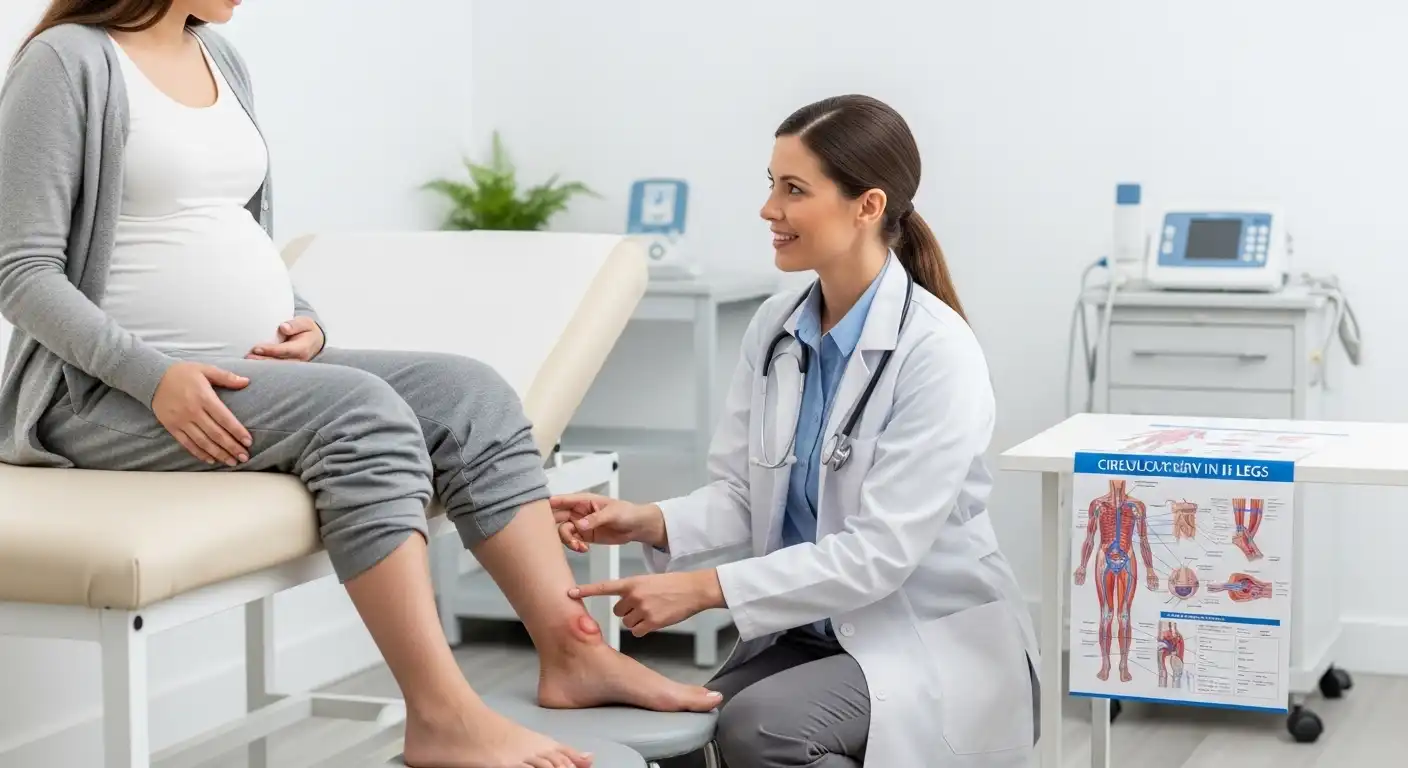 Why feet swell during pregnancy, doctor explains