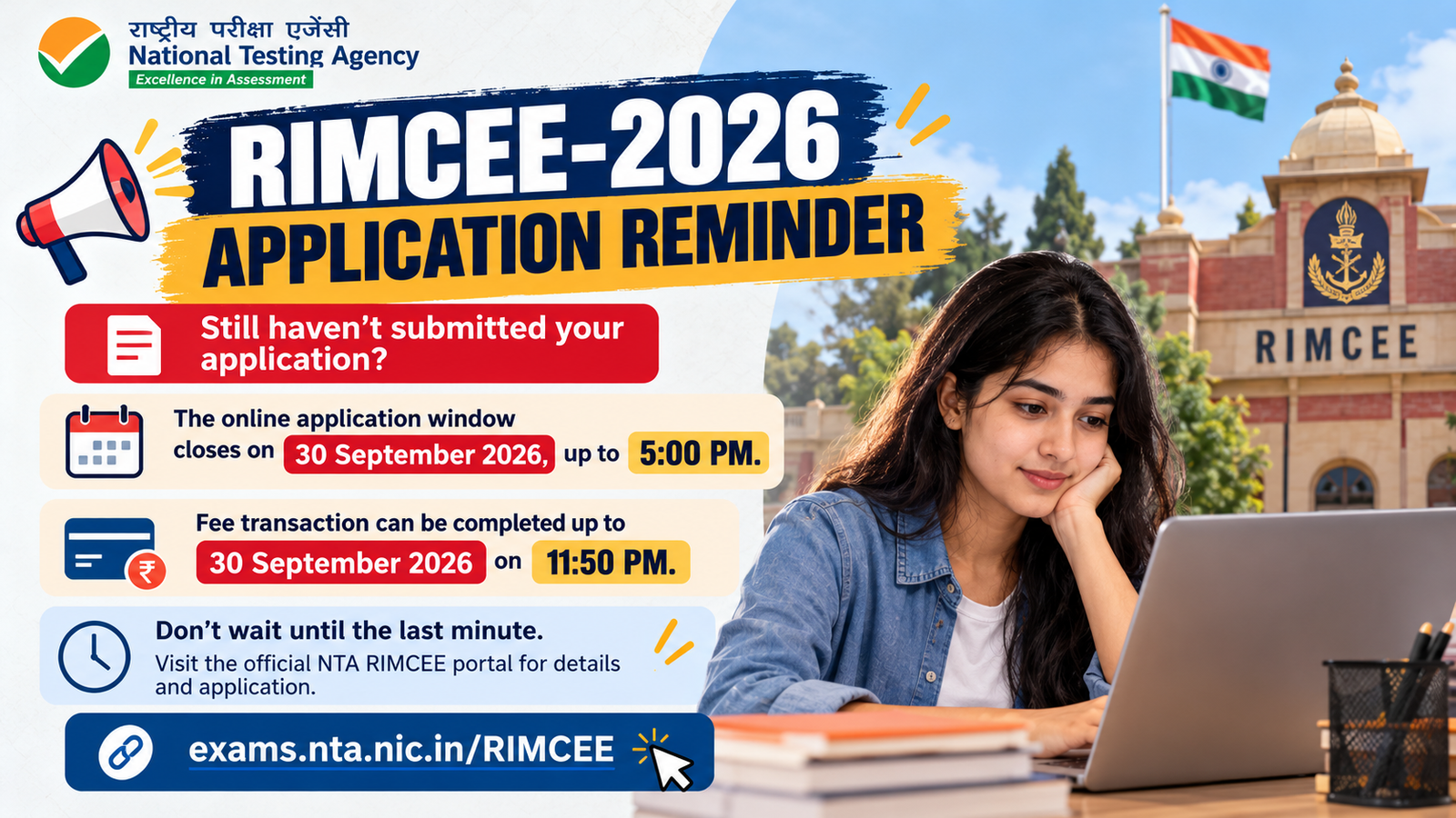 RIMCEE 2026 Application Deadline: Apply by September 30