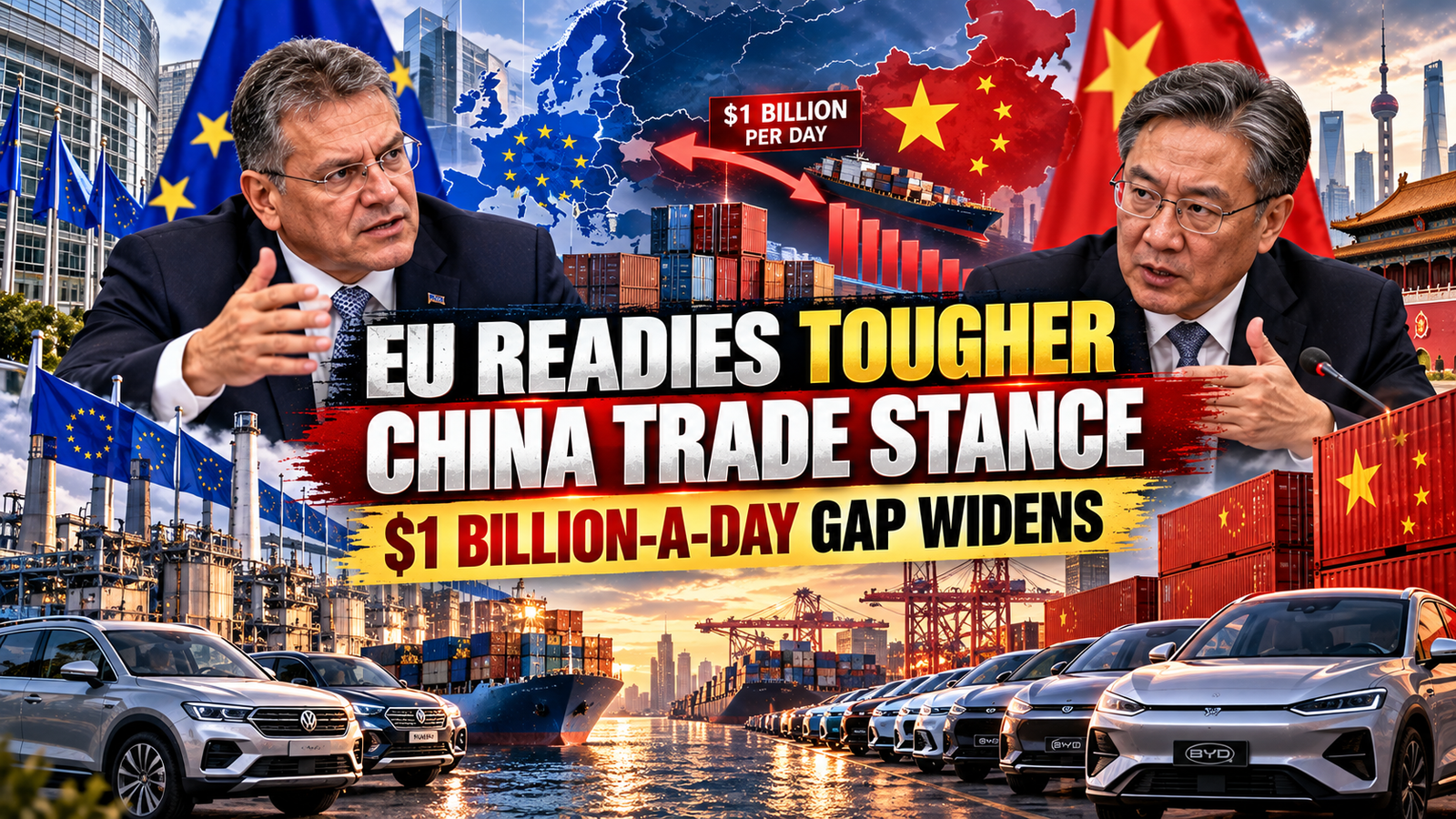 EU-China Trade Tensions: Europe Prepares Tougher Response to Beijing