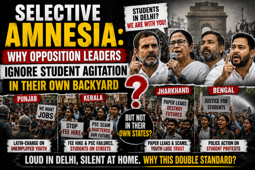 Selective Amnesia: Why Opposition Leaders Ignore Student Agitation in Their Own Backyard