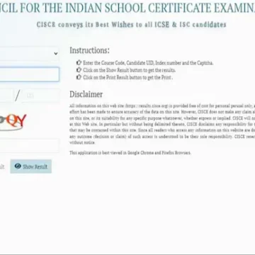 CISCE ICSE Class 10 Improvement Result 2026 Declared; Check Scores Online