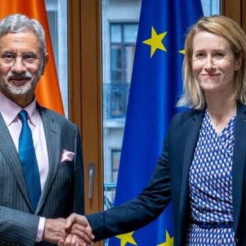External Affairs Minister S Jaishankar during India-EU partnership talks in Brussels focused on trade, technology and security cooperation.