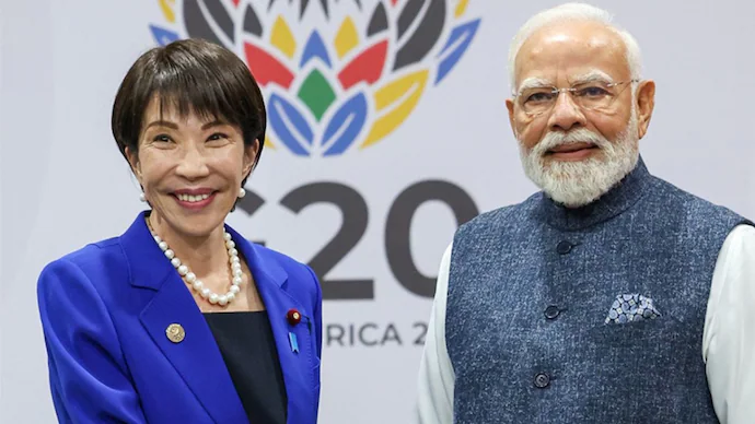 maruti-suzuki-kharkhoda-plant-inauguration Prime Minister Narendra Modi and Japanese Prime Minister Sanae Takaichi inaugurate Maruti Suzuki's Kharkhoda manufacturing plant in Haryana.