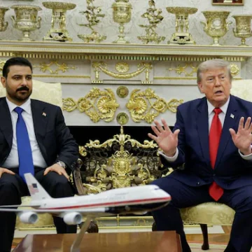 us-troops-withdrawal-iraq-september-2026 US President Donald Trump meets Iraqi Prime Minister Ali al-Zaidi as both countries confirm the withdrawal of US troops from Iraq by September 2026.