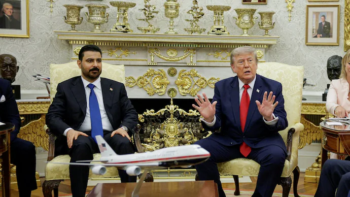 us-troops-withdrawal-iraq-september-2026 US President Donald Trump meets Iraqi Prime Minister Ali al-Zaidi as both countries confirm the withdrawal of US troops from Iraq by September 2026.