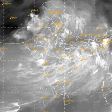 isro-insat-monsoon-clouds-india-july-2026 Isro Satellite Images Show 95% of India Under Monsoon Clouds
